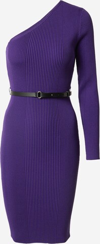 Robes en maille Karen Millen en violet : devant