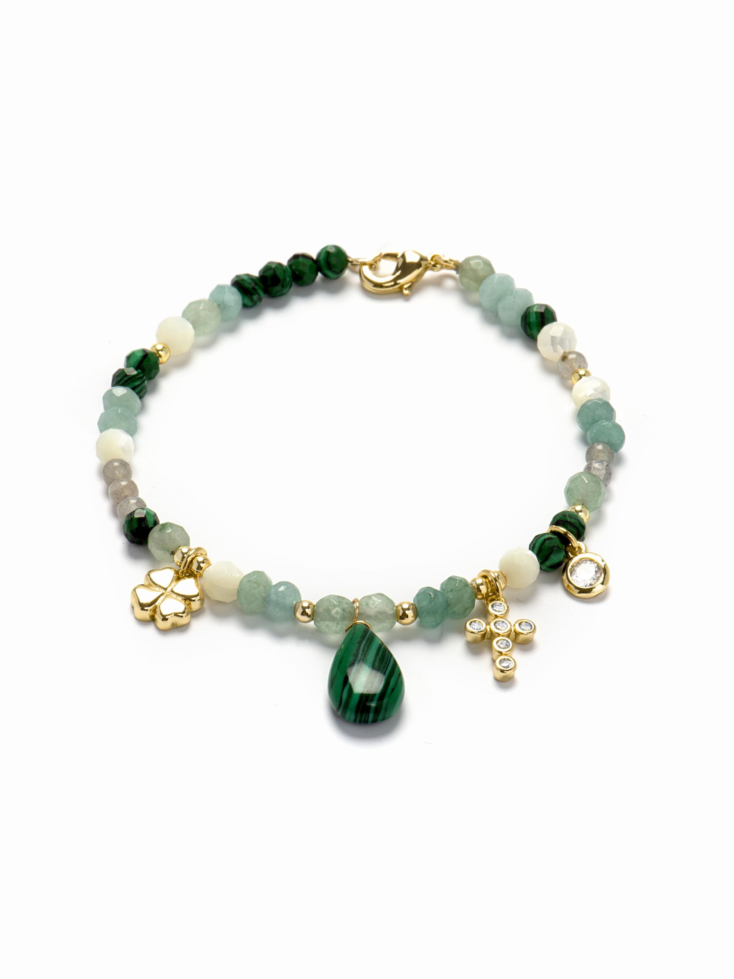 Braccialetto 'Miya' di Luxenter in colori misti: frontale