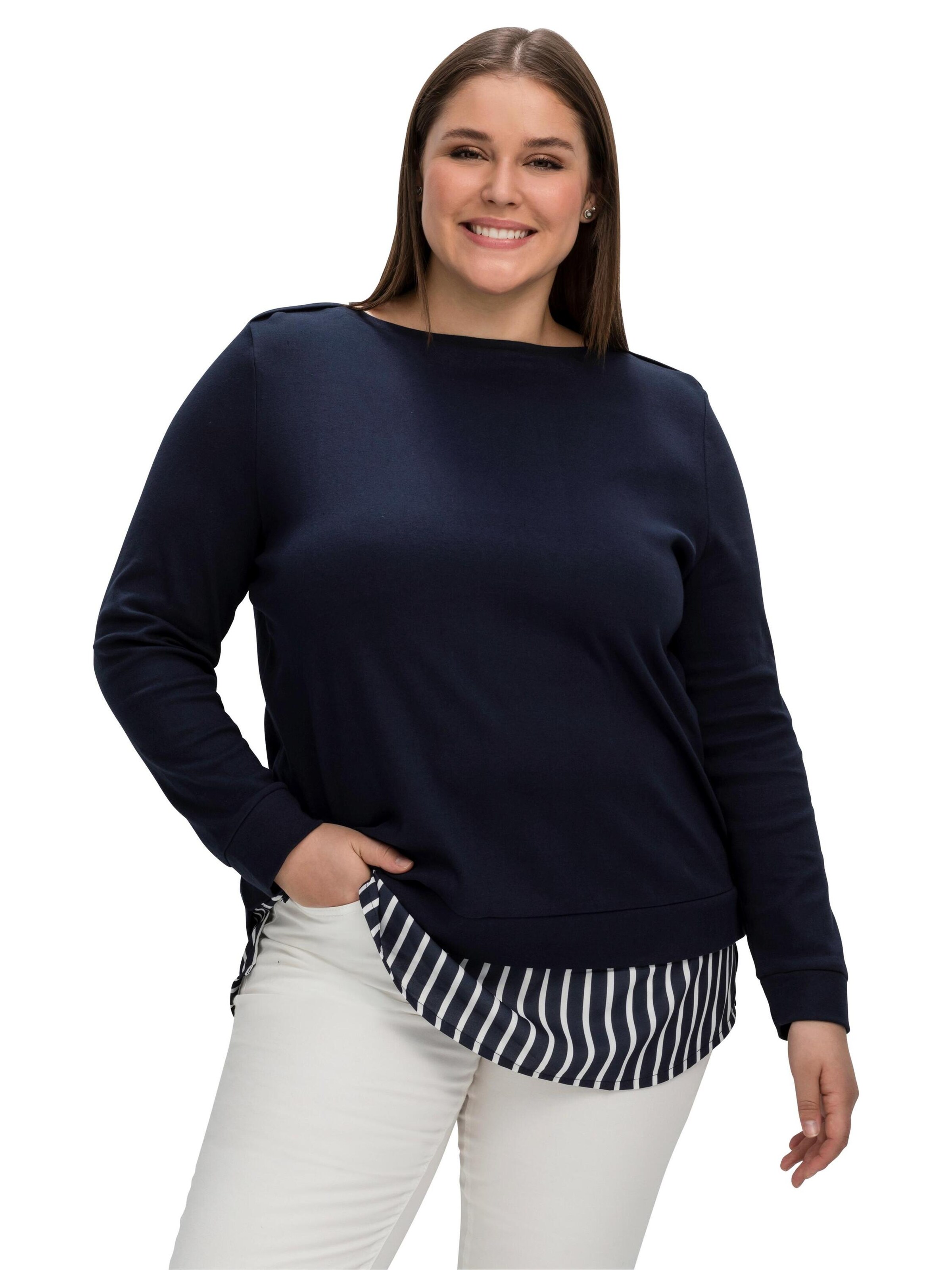 SHEEGO Póló - kék: elől