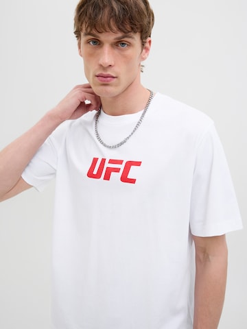 JACK & JONES Koszulka 'JCOUFC' w kolorze biały