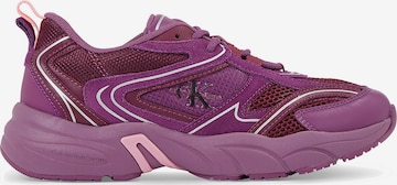 Calvin Klein Jeans Platform trainers in Purple