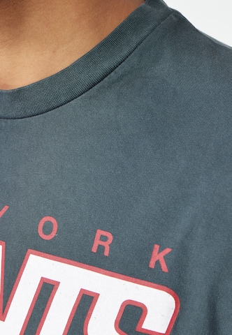 Recovered Shirt 'NFL New York Giants Oversized L/S Washed' in Grey