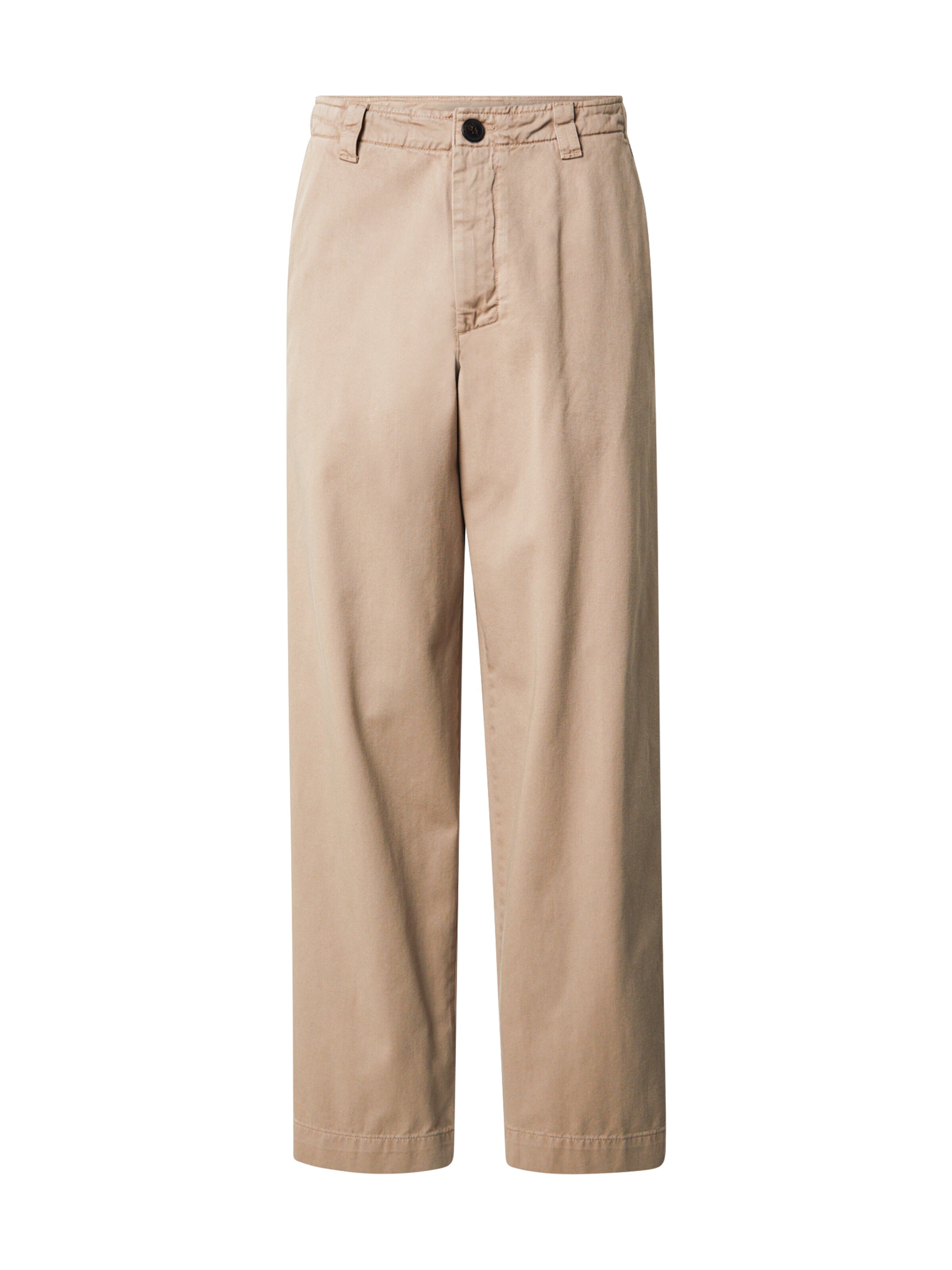 ANNARR Loose fit Chino trousers 'ANRSTORM' in Beige: front