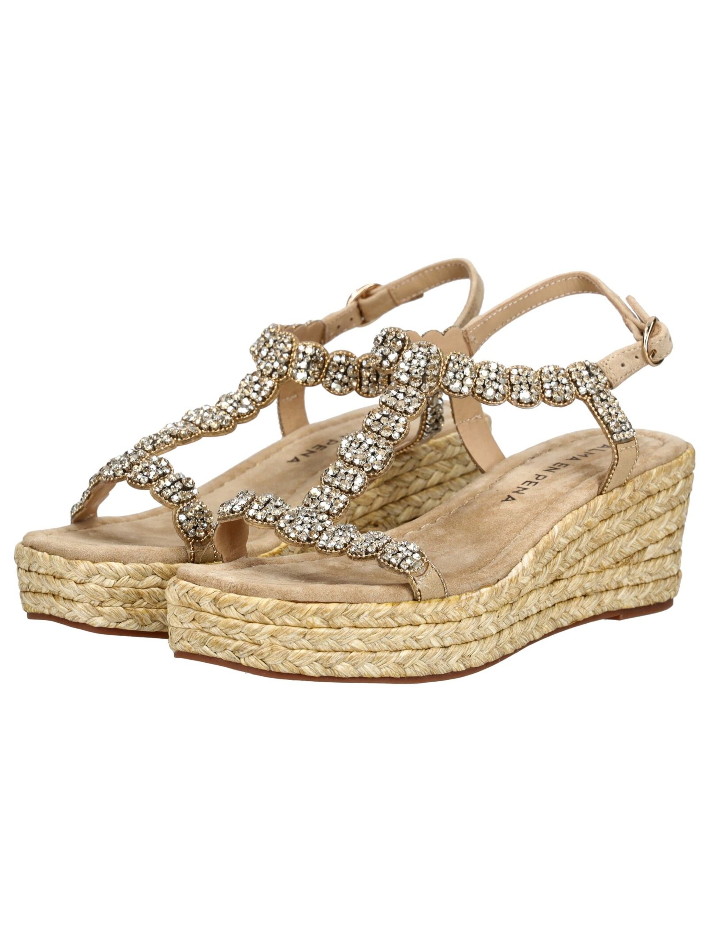 Alma En Pena Sandaal in Beige