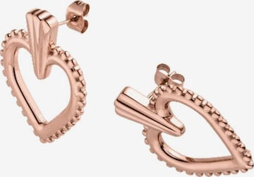 Boucles d'oreilles 'Darling Heart' PURELEI en or : devant