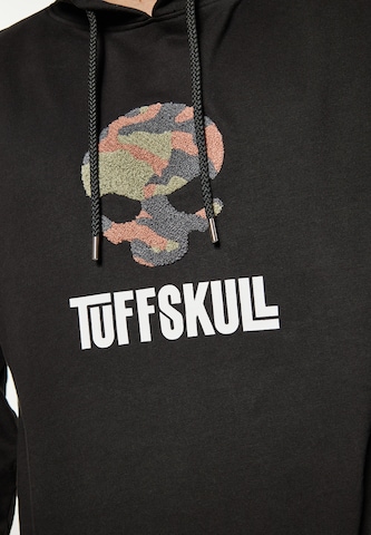 TUFFSKULL Sweatshirt in Schwarz