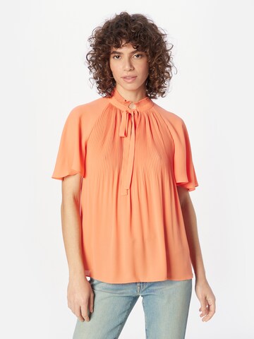 Lauren Ralph Lauren Blouse 'Adar' in Oranje: voorkant