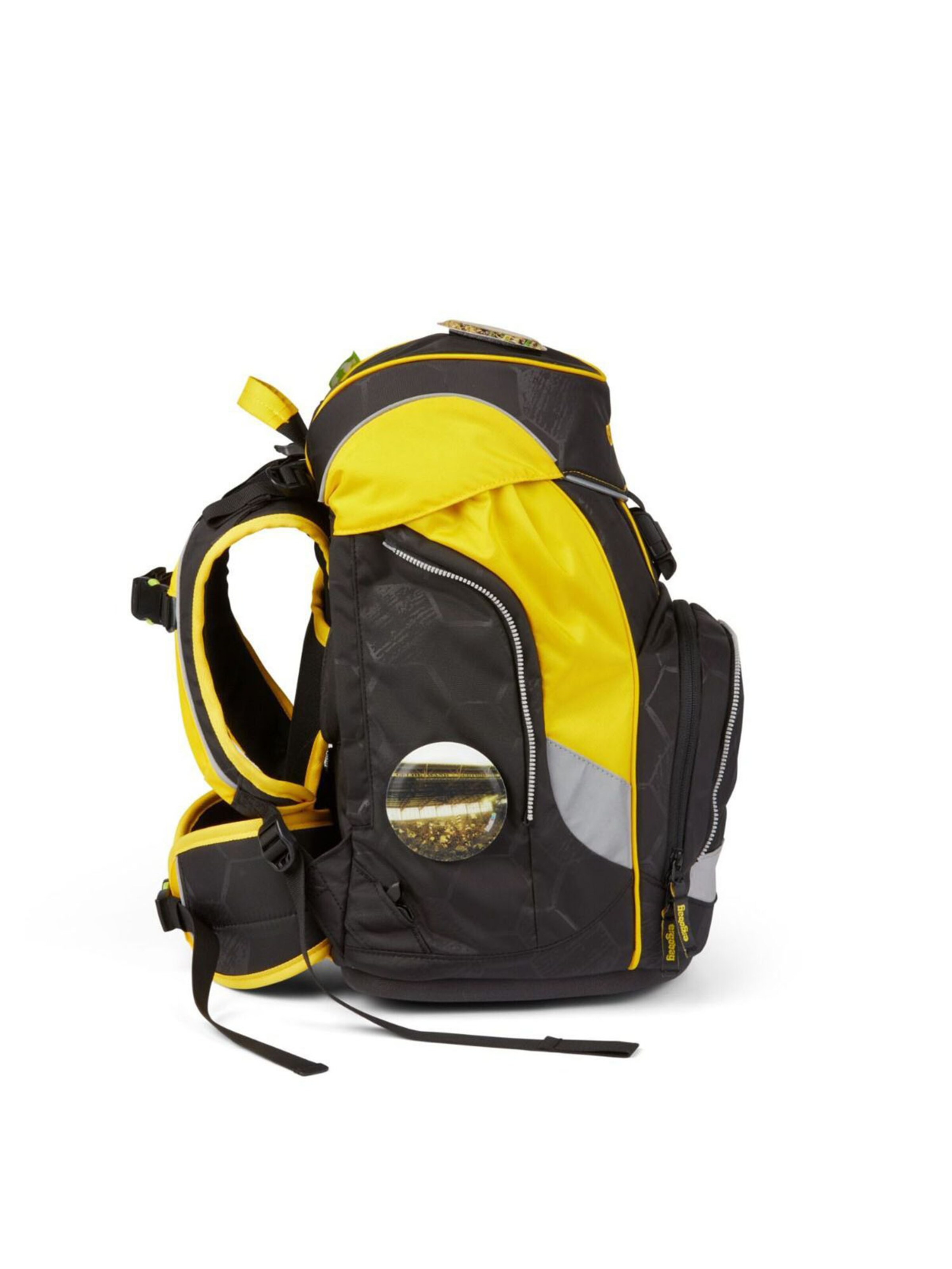 ergobag Backpack 'Pack Schulrucksack Set' in Yellow