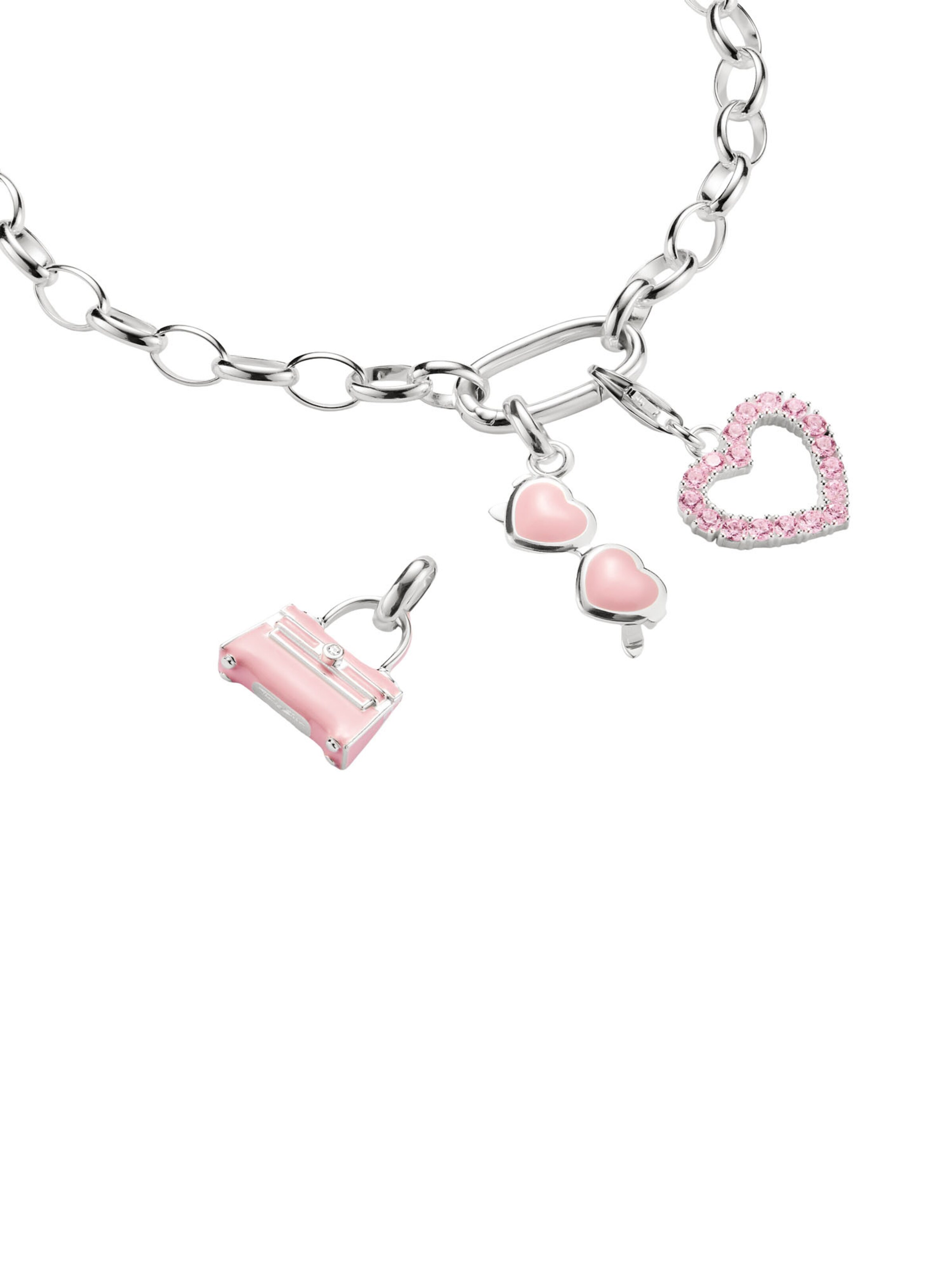 Thomas Sabo Pendant 'Handtasche Connect' in Silver