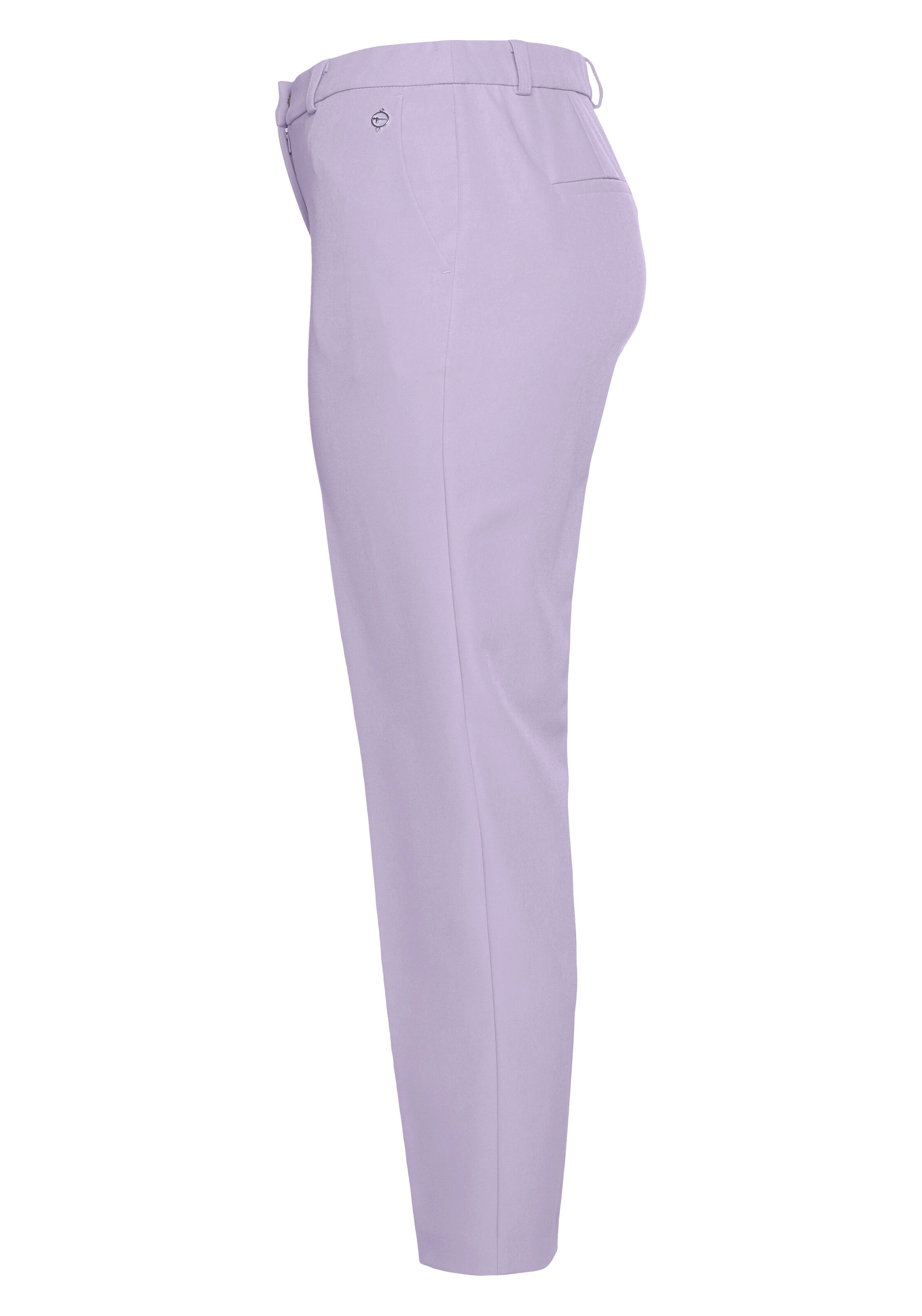 Tamaris Slim fit Pleated Pants in Purple