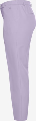 TAMARIS Slim fit Pleated Pants in Purple