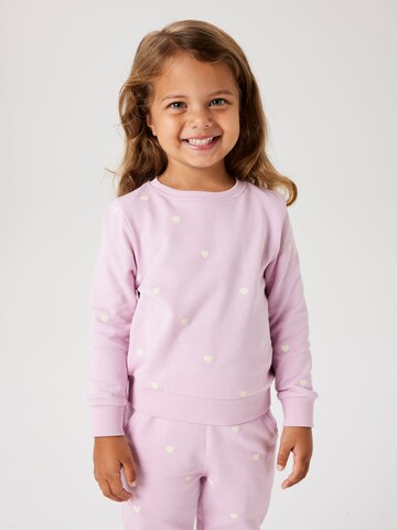 NAME IT Sweatshirt 'NMFValba' i pink: forside