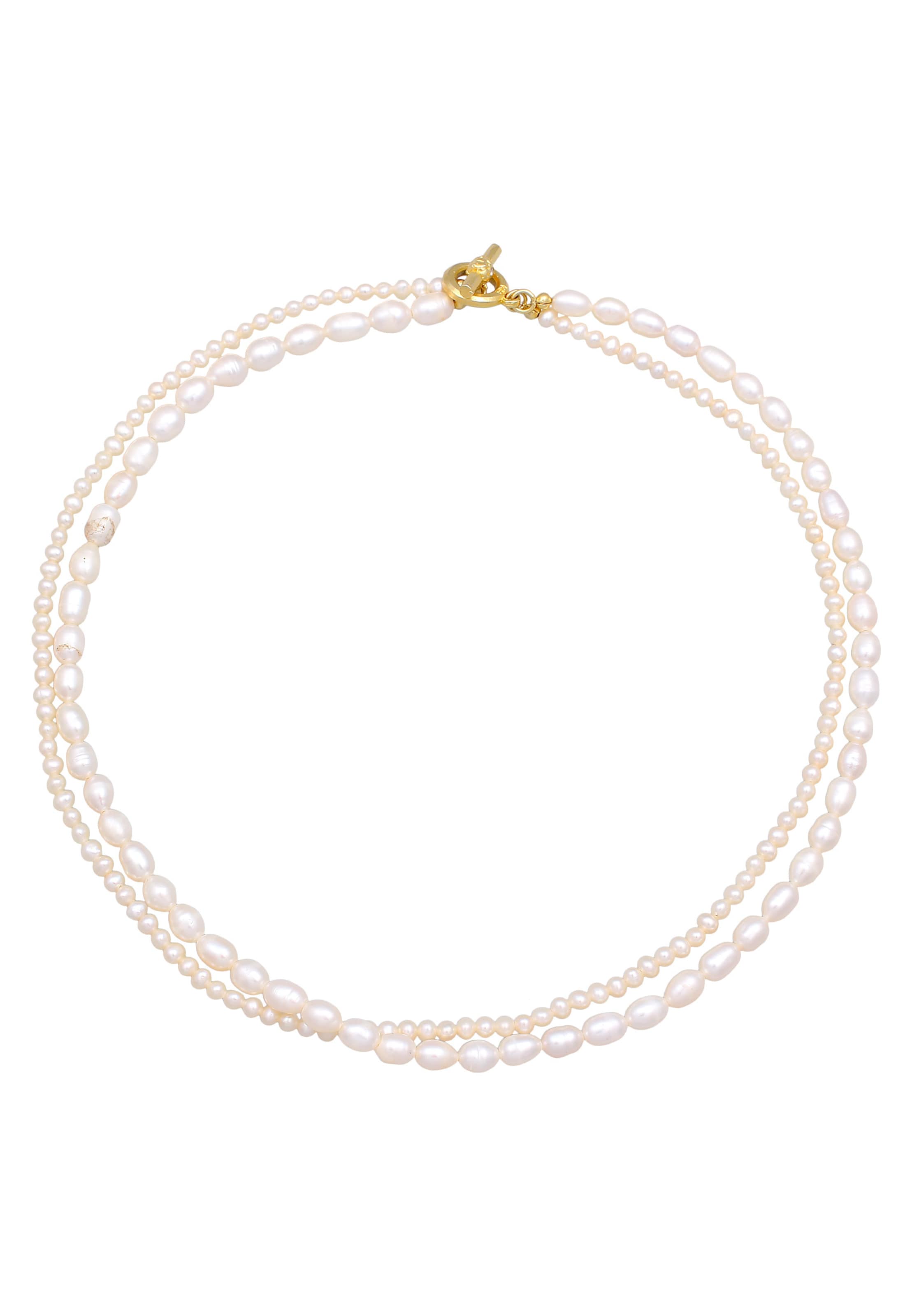 Haze&Glory Ketting in Wit: voorkant