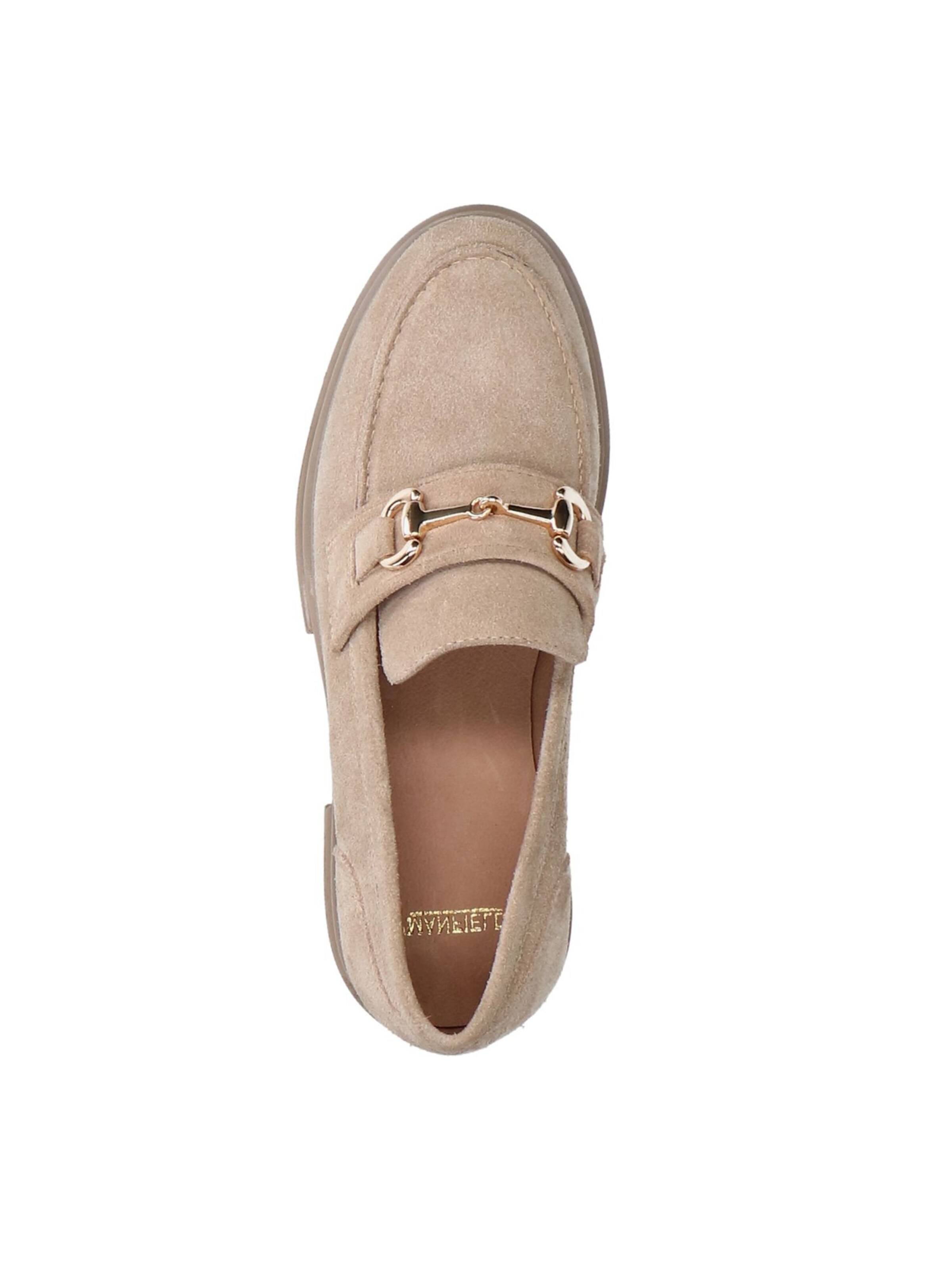 MANFIELD Classic Flats in Grey