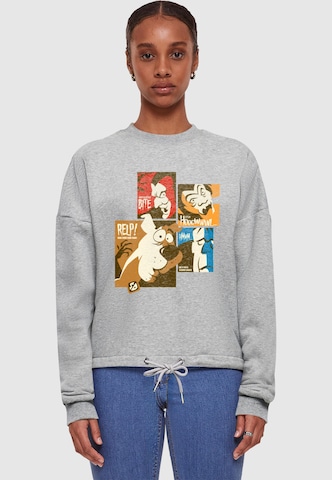 ABSOLUTE CULT Sweatshirt in Grau: Vorderseite