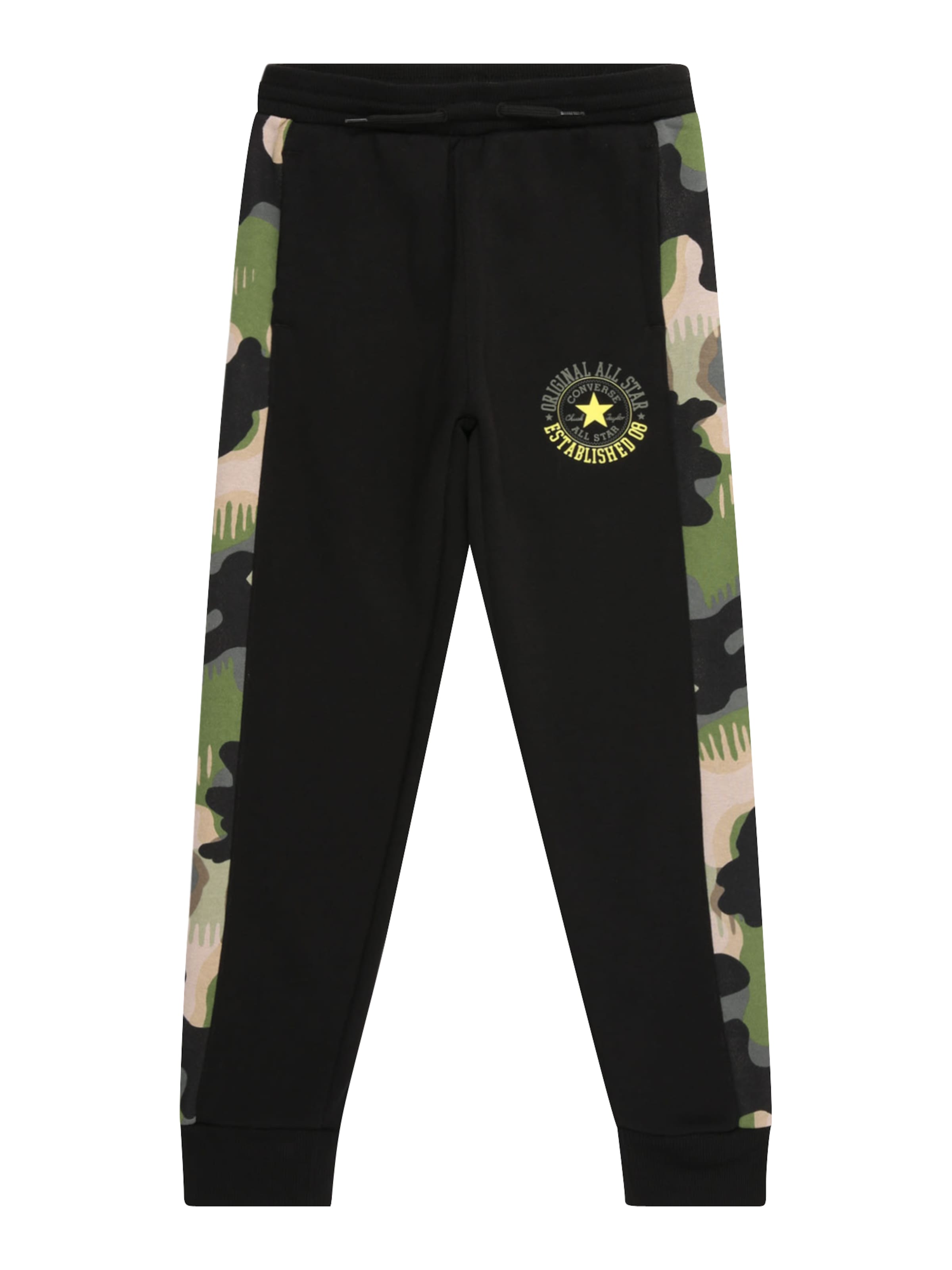 CONVERSE Alt kitsenev Püksid, värv must: eest vaates