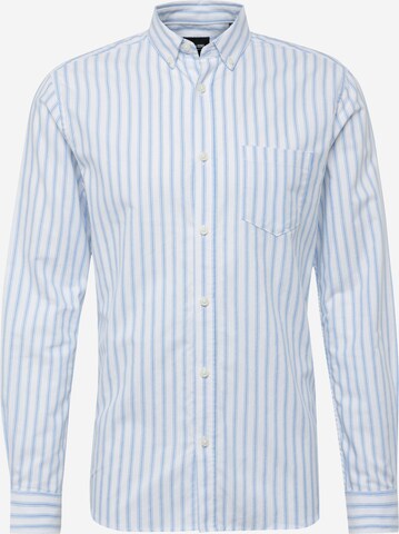 Only & Sons Button Up Shirt 'ALVARO' in Blue: front