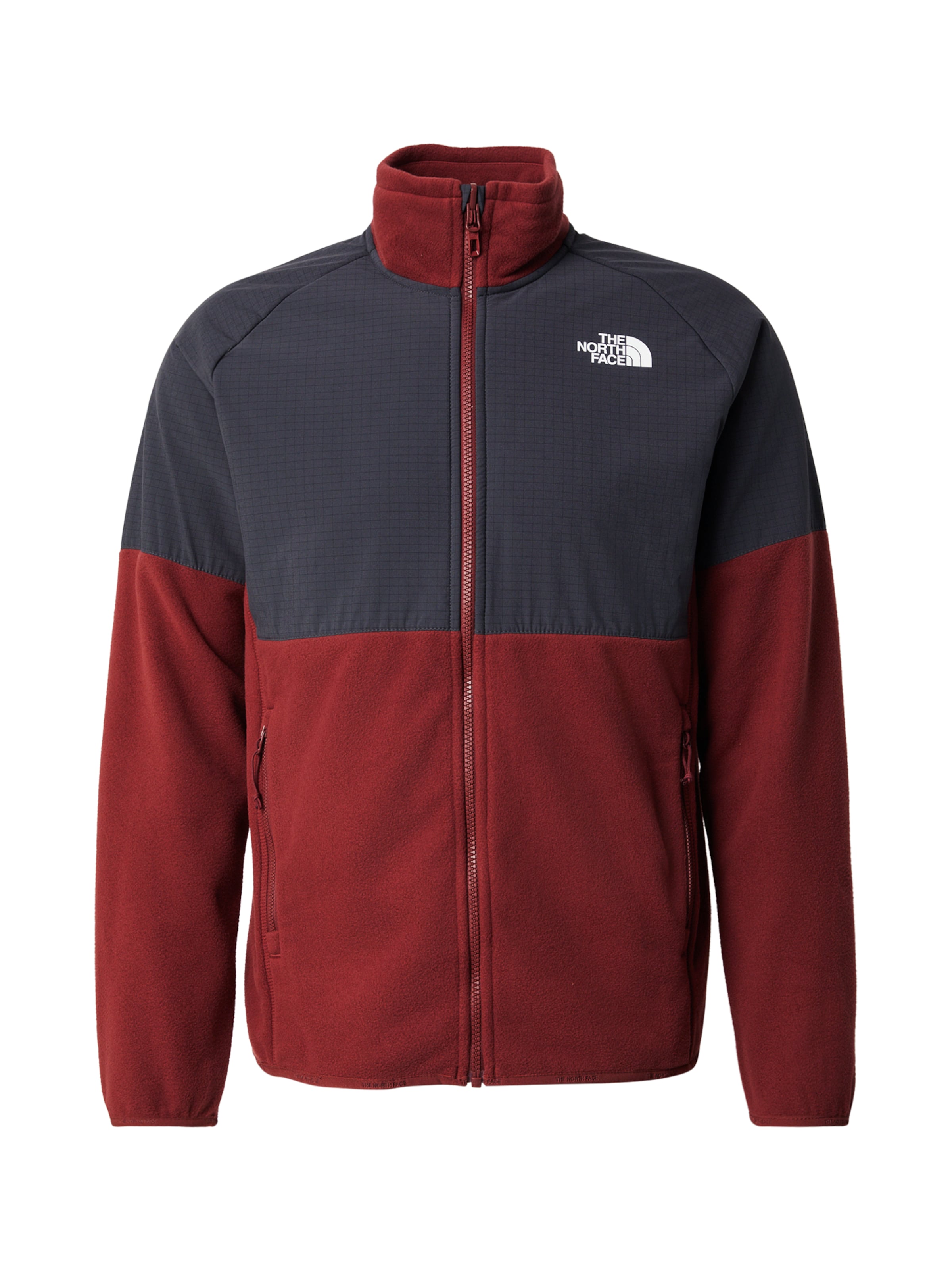 THE NORTH FACE Λειτουργική ζακέτα φλις 'GLACIER' σε κόκκινο: μπροστά