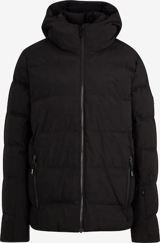 ZIENER Athletic Jacket 'Trava' in Black: front