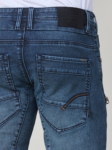 KOROSHI regular Jeans i blå