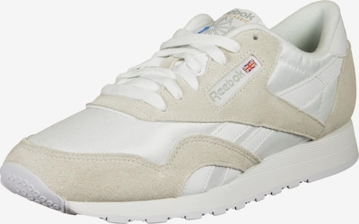 Reebok Classics حذاء رياضي بلا رقبة بـ كابتشينو / أبيض, عرض المنتج