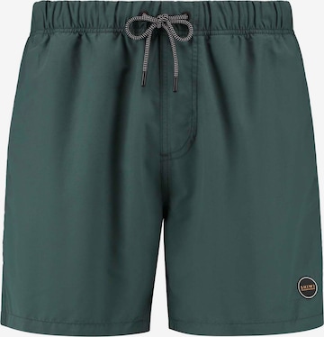 Pantaloncini da bagno 'MIKE' di Shiwi in verde: frontale