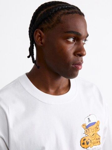 Tricou 'Wabash' de la ADIDAS ORIGINALS pe alb