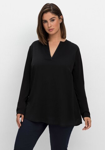 SHEEGO Tunic in Black: front