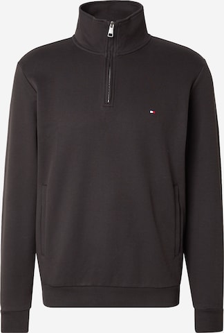 TOMMY HILFIGER Sweatshirt 'ESSENTIAL' in Black: front