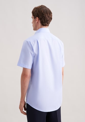 SEIDENSTICKER Regular Fit Businesshemd in Blau