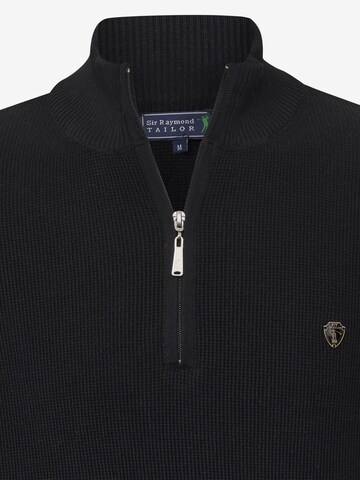 Sir Raymond Tailor Pullover 'Pulses' in Schwarz