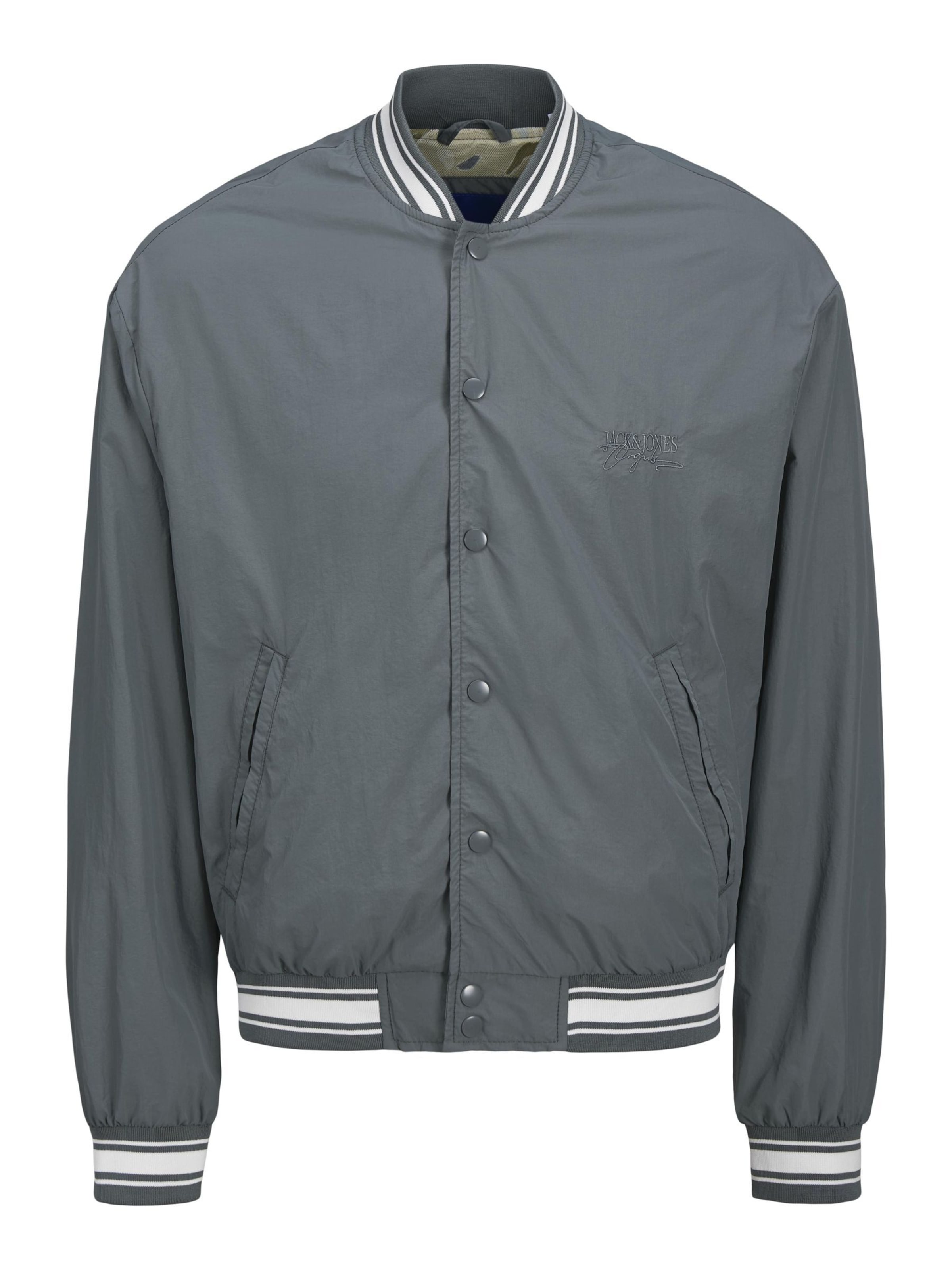 JACK & JONES - Chaqueta de entretiempo 'JORAlmeria' en gris: frente