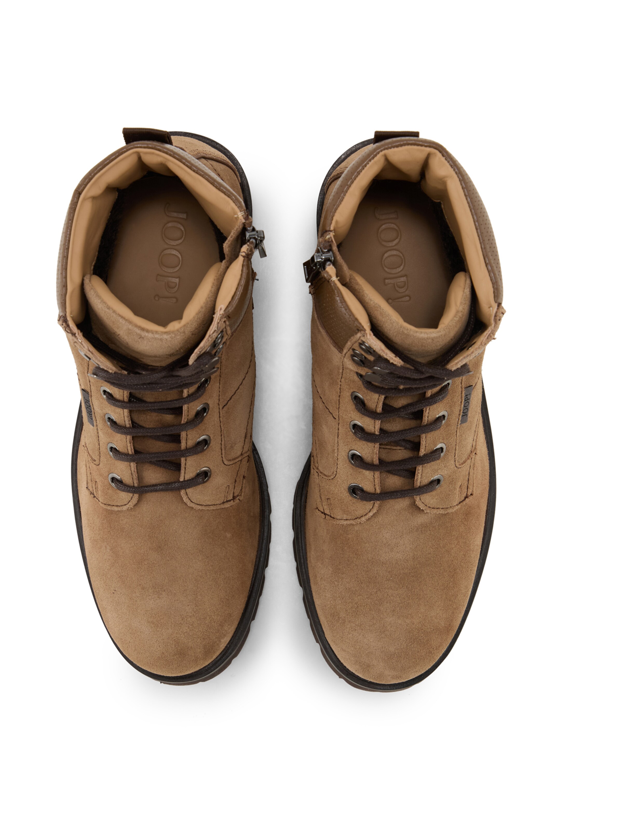 JOOP! Veterlaarsjes 'Velluto Stampa Hektor' in Bruin