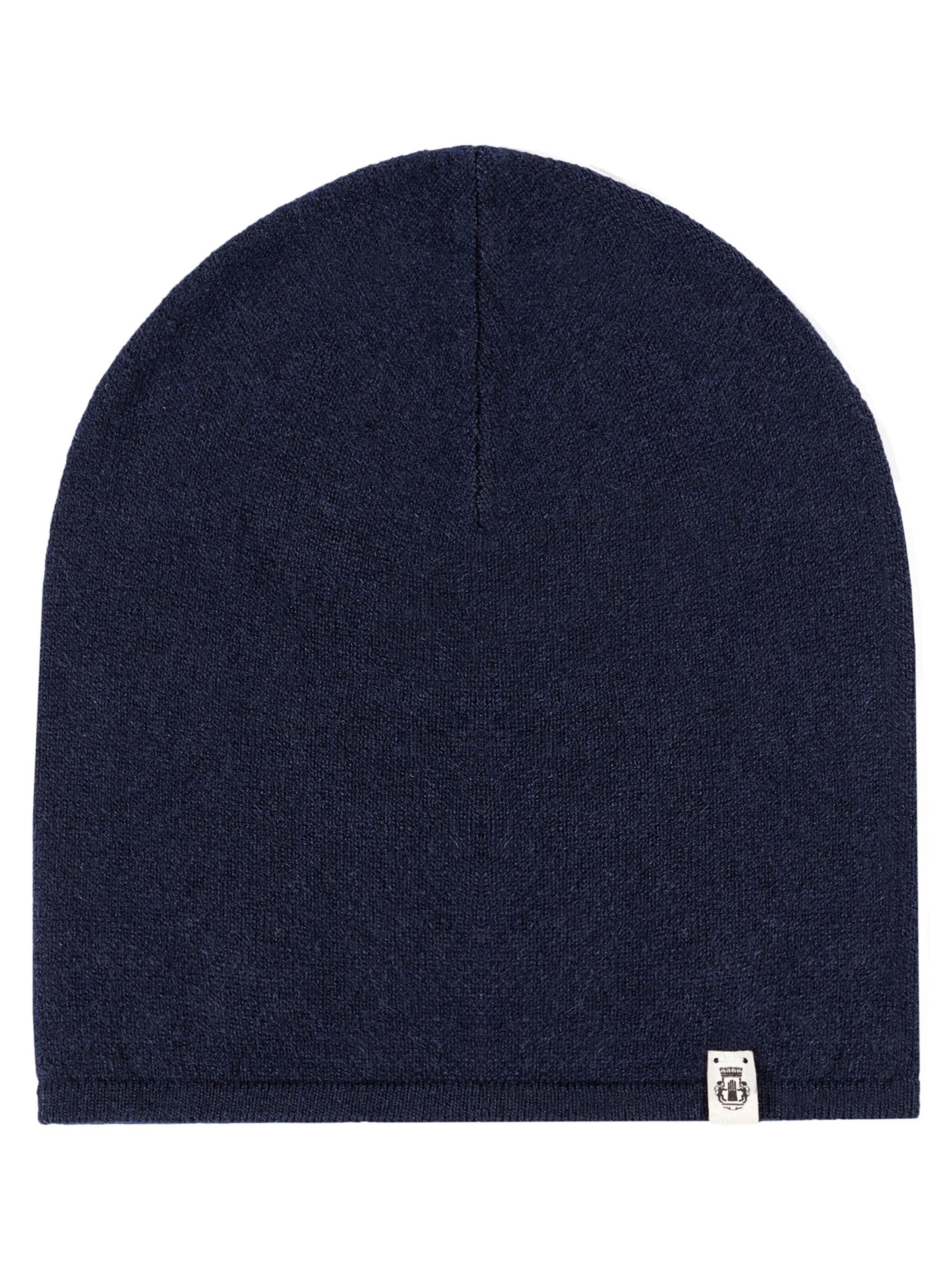Roeckl Beanie Mütze 'PURE CASHMERE' in Blau: Vorderseite