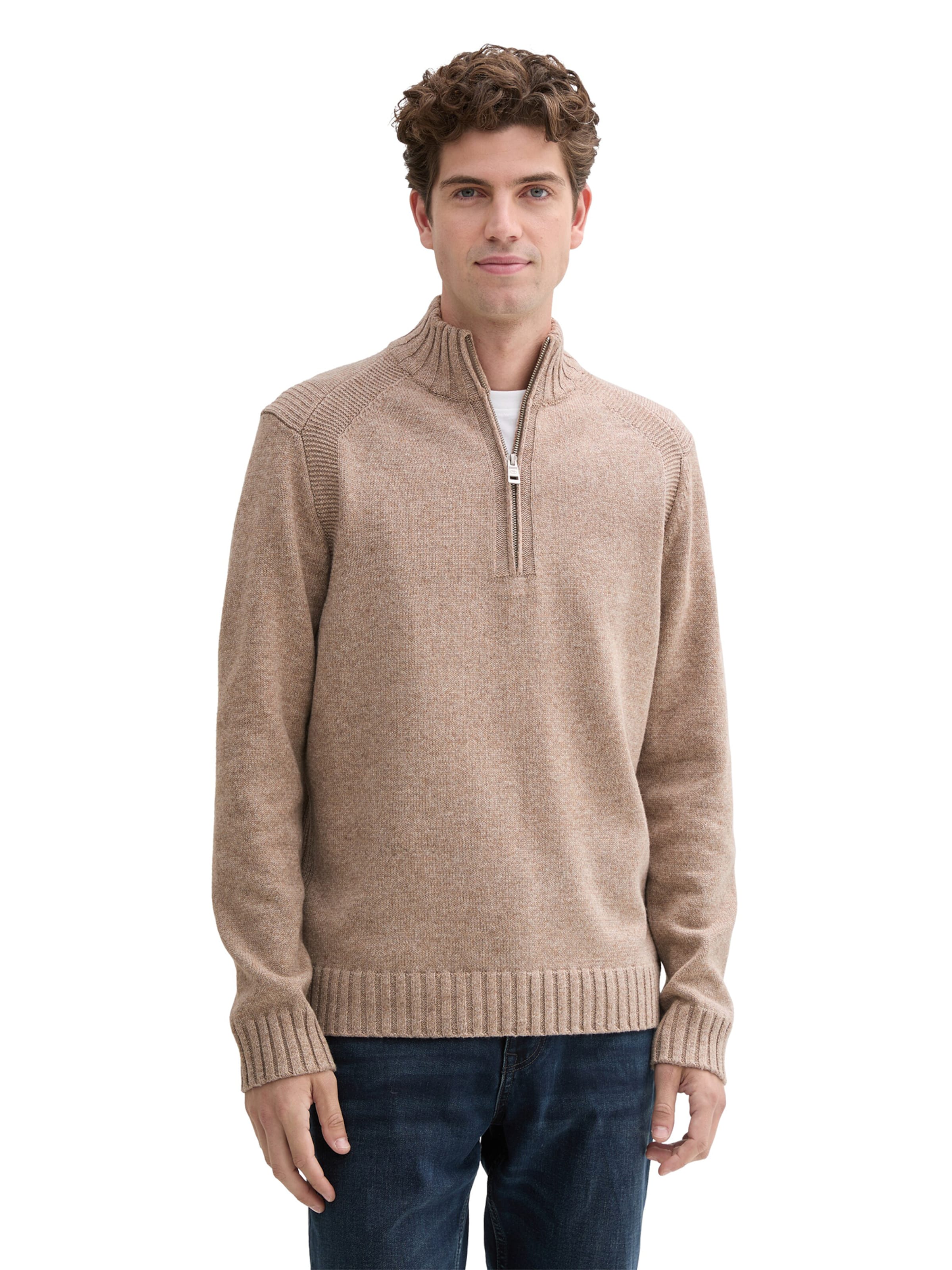 TOM TAILOR Pullover i brun: forside