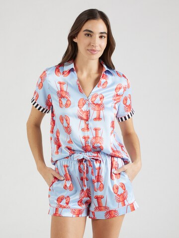 Shorty Chelsea Peers en bleu : devant