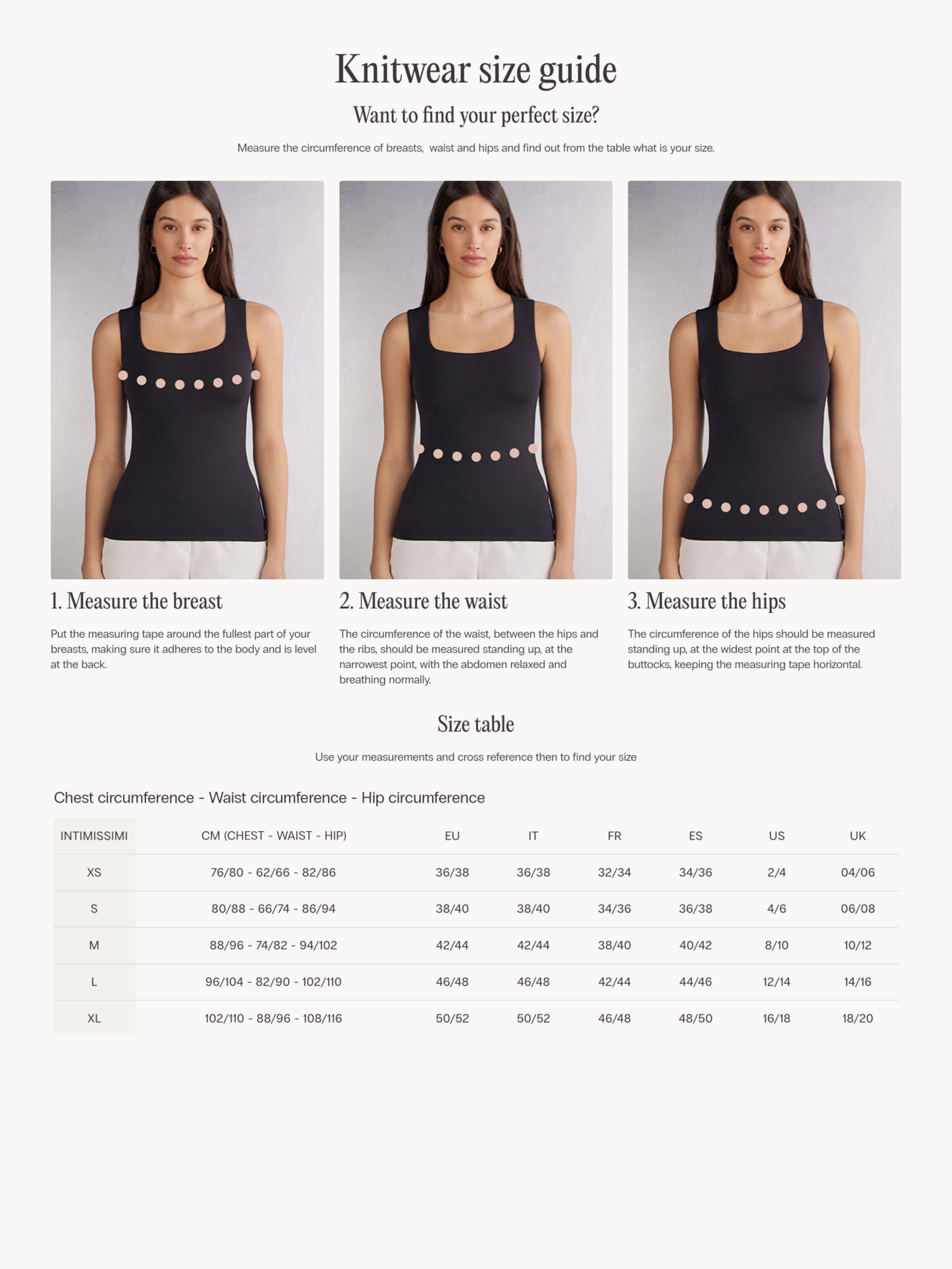 INTIMISSIMI Jumper in Grau