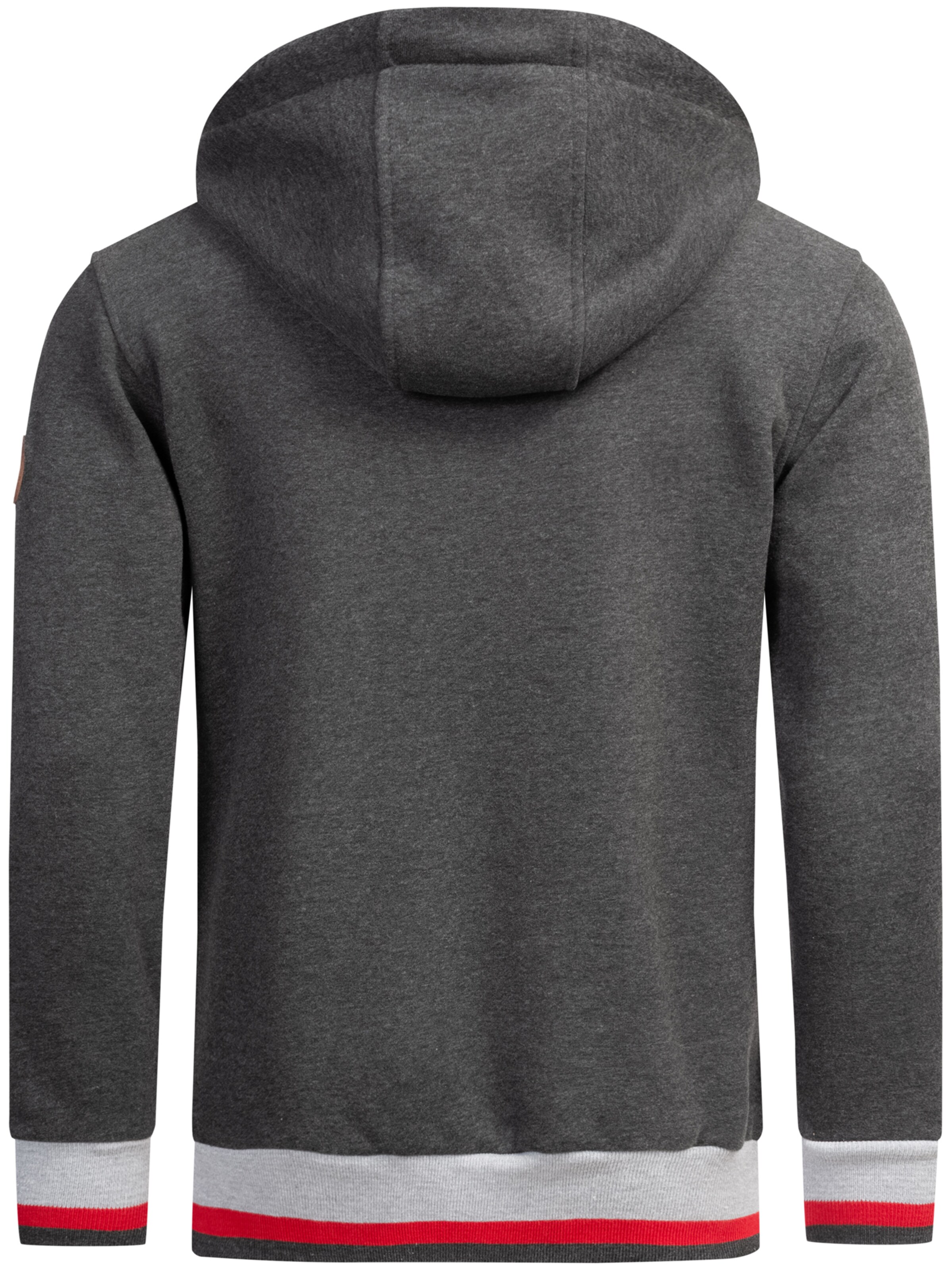 Alessandro Salvarini Sweatjacke in Grau