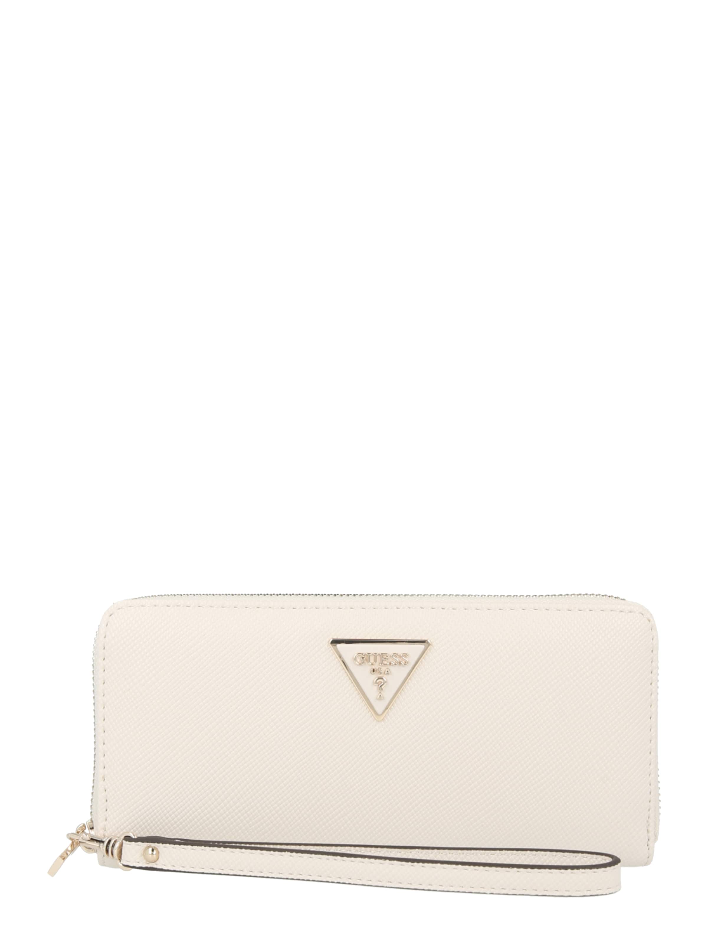 GUESS Wallet 'LAUREL II' in Beige: front