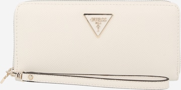 GUESS Wallet 'LAUREL II' in Beige: front