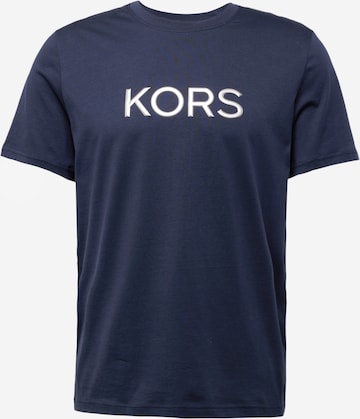 T-Shirt Michael Kors en bleu : devant