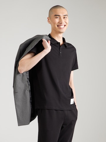 Tricou de la Karl Lagerfeld pe negru: față