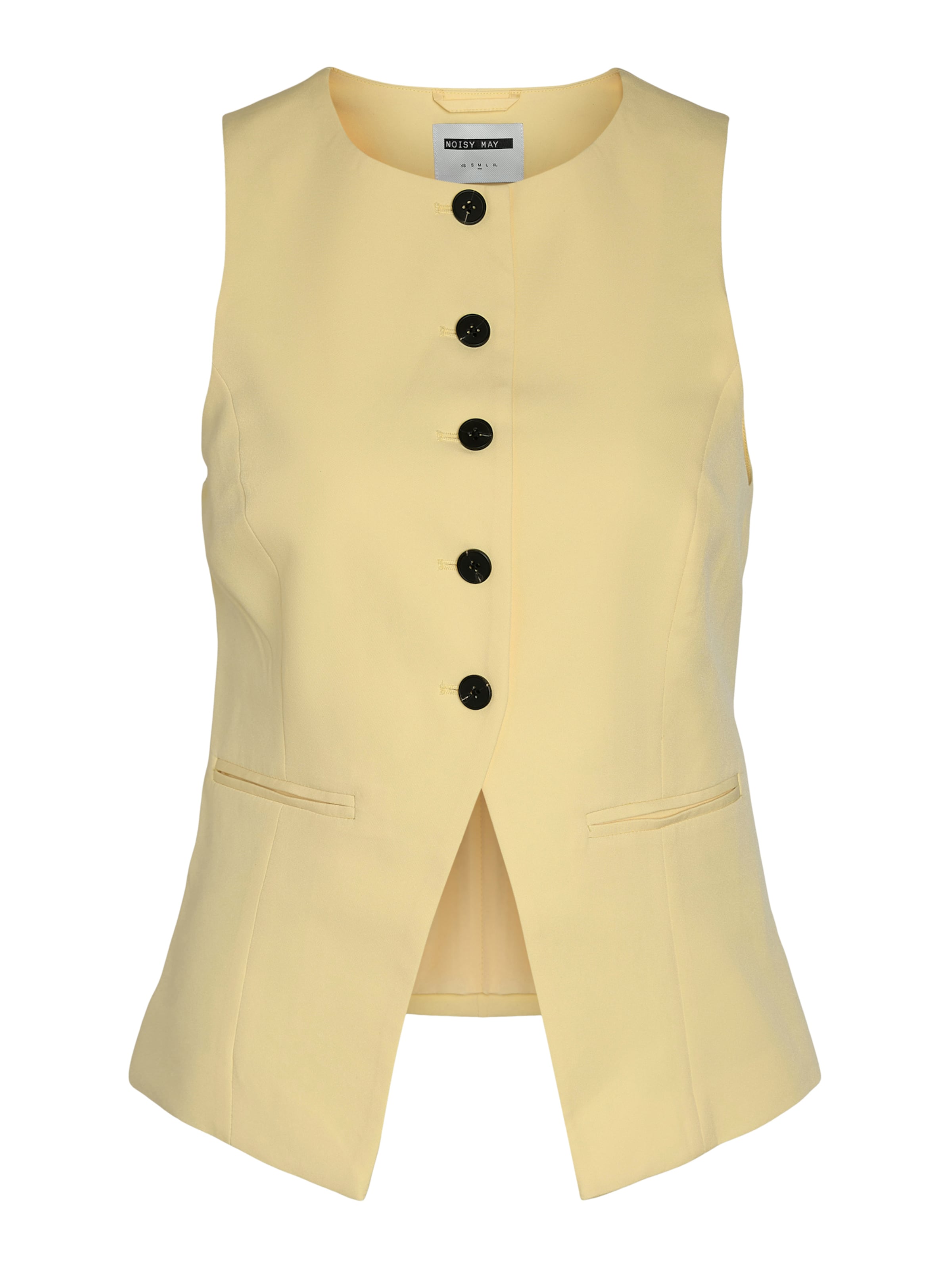 Gilet da completo 'NMMaile' di Noisy may in giallo: frontale