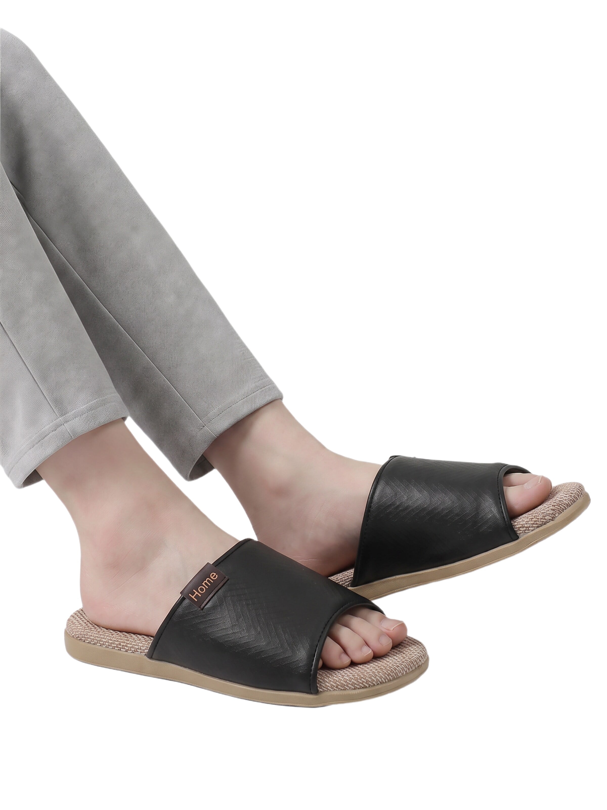 BONVERANO Slippers in Black