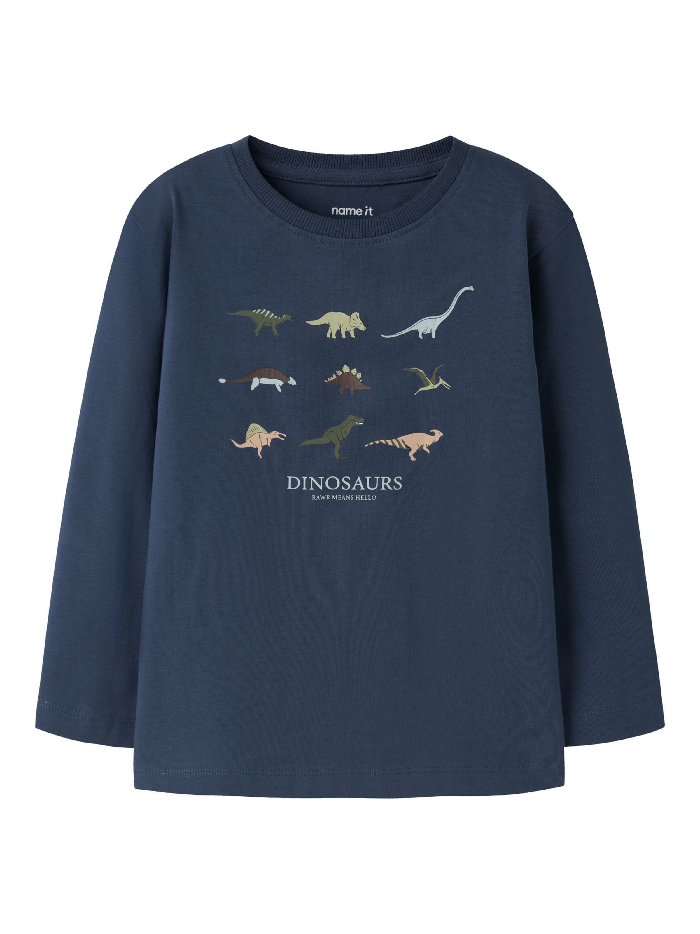 NAME IT - Camiseta en azul: frente