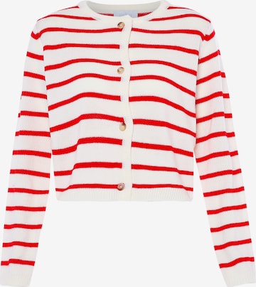 usha BLUE LABEL - Casaco de malha em branco: frente