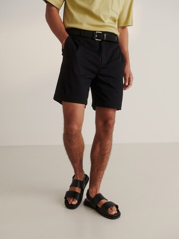 Guido Maria Kretschmer Men - regular Pantalón 'Jonas' en negro: frente