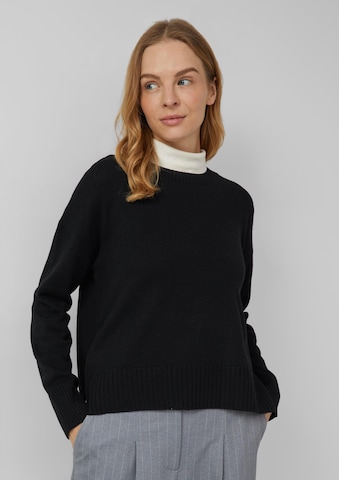 Pull-over s.Oliver en noir : devant