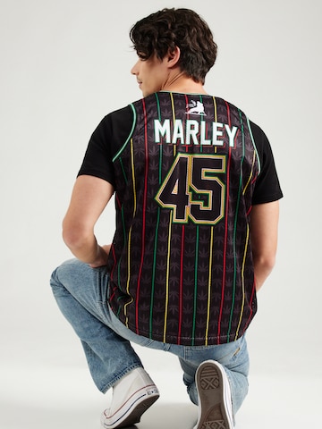 T-Shirt 'BOB MARLEY B BALL' AMPLIFIED en noir