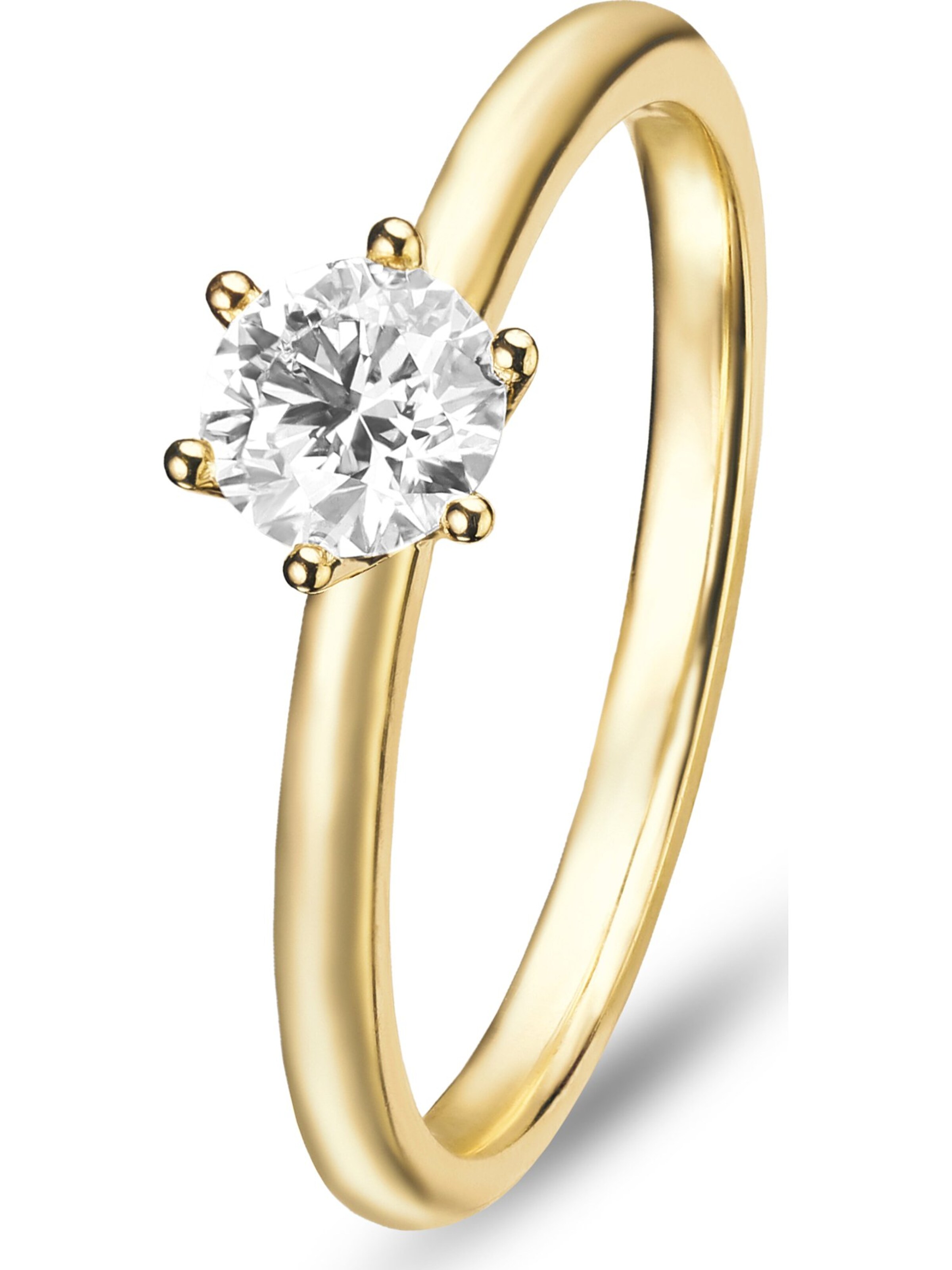 CHRIST Ring in Gold: front